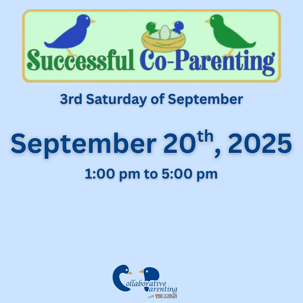 "Successful Co-Parenting"  - Saturday 09/20/2025