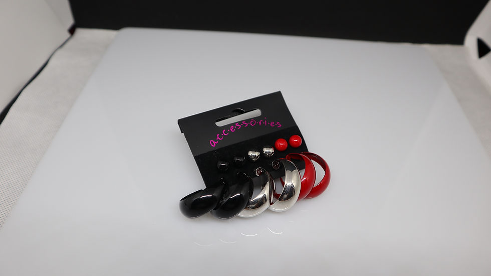 Miniature : Set Of 6 Pairs Of Earrings Womenswear 