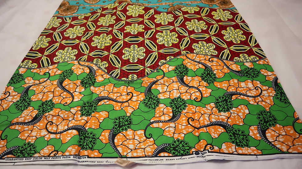 Thumbnail: African Print, Ankara 3 In One designs Print 6 Yards