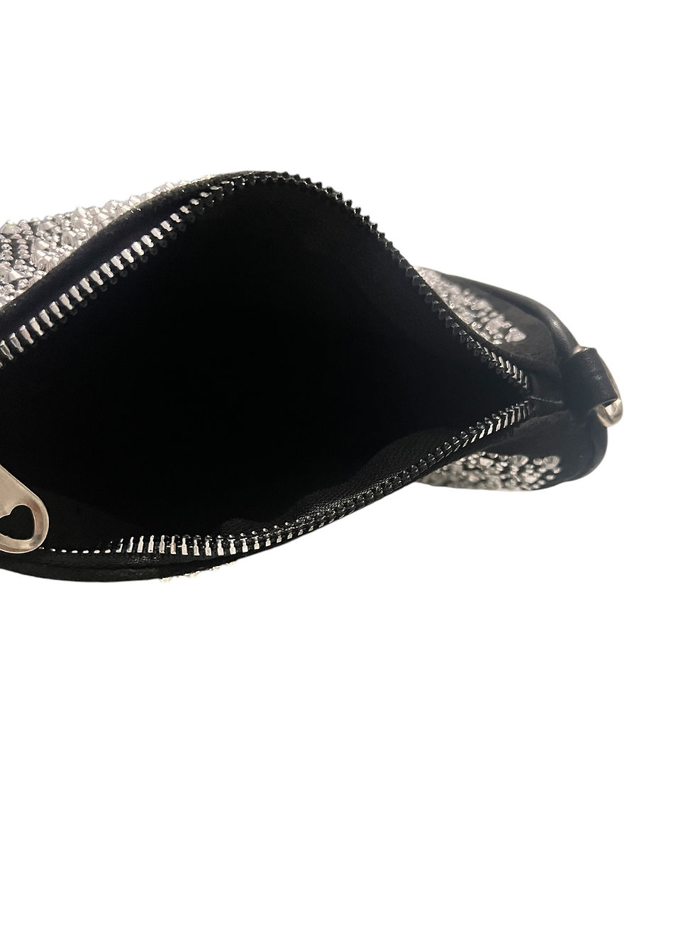 Miniatura: Women Bling Stone Small Shoulder Handbag in Black