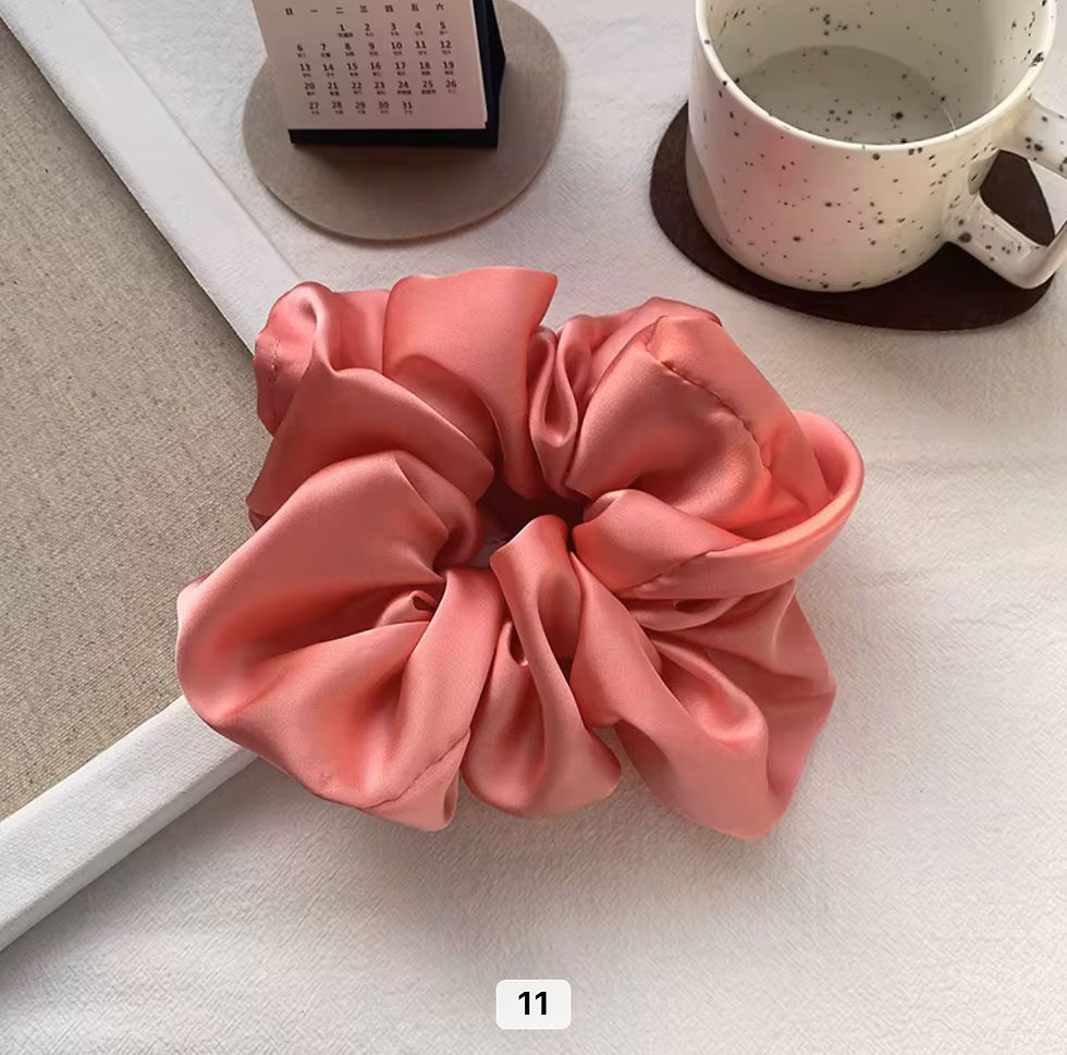 Thumbnail: Handmade XL Hair Scrunchie Unisex