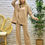 Miniaturebillede: Scuba High Neck  Women’s Sweater and Trouser Set Womenswear 