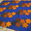 Thumbnail: Stars Pattern  Royal Blue African Print Fabric 6 Yards