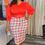 Miniaturbild: V-Neck Gathered Shoulder Balloon Sleeve Dress With Belt