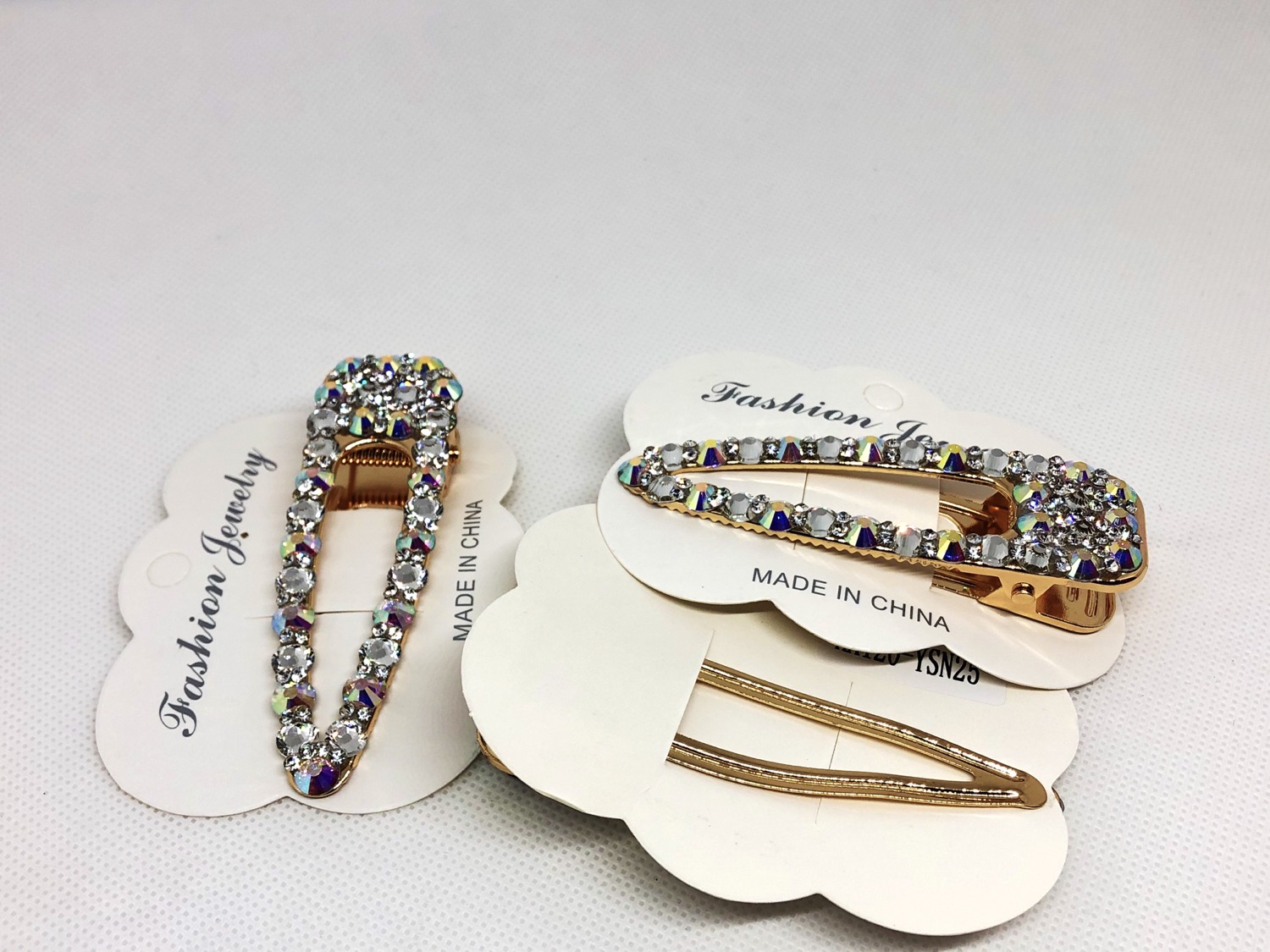 Miniatura: 1PCS  Bold Crystal Diamanté Hair Clip