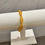Thumbnail: Stylish Patterned Gold Plated Bangle