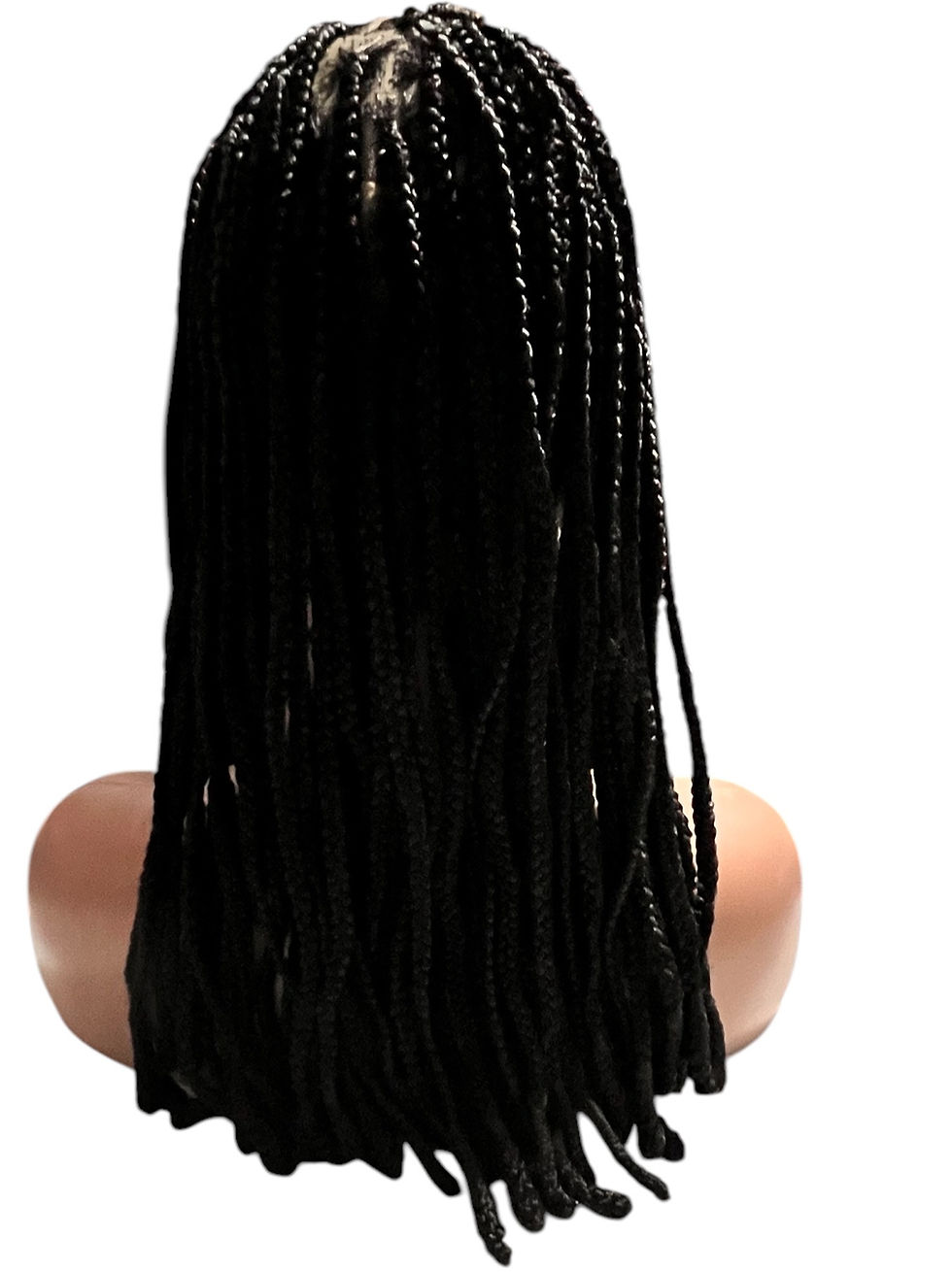 Miniaturebillede: Koroba Ends Braid Wig Braided Wig For Women In 20 inches Free Wig Cap
