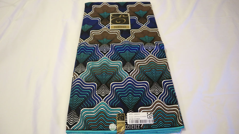 Miniaturbild: African Print, Ankara Fabric, African Excellence Design Print Fabric, Ankara Wax