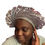Miniatura: Perforated Aso Oke Silver Auto Gele Headtie Nigeria Gele