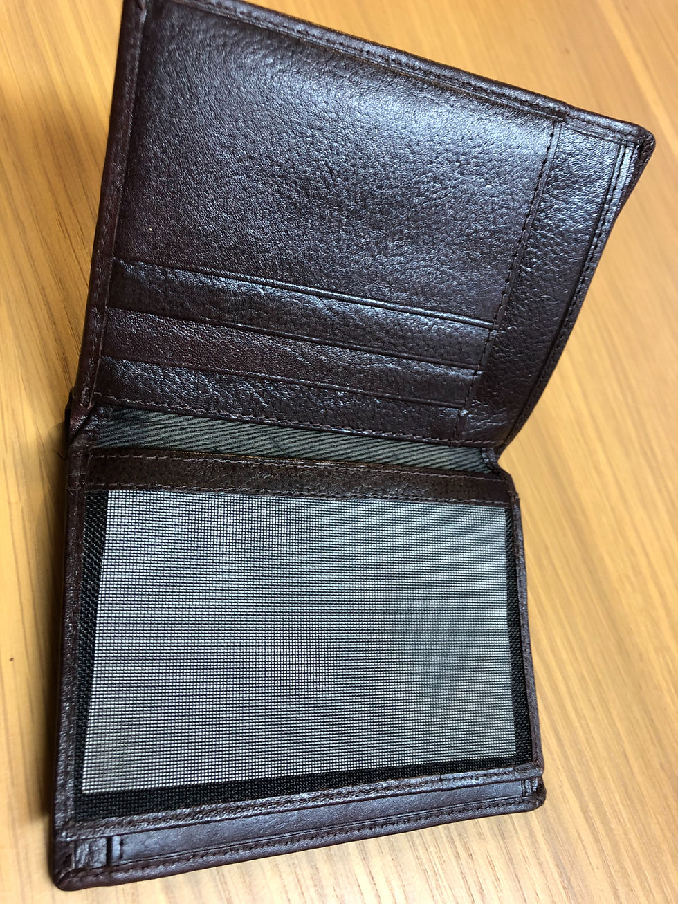 Miniaturbild: Brown Genuine Leather Men’s Wallet 