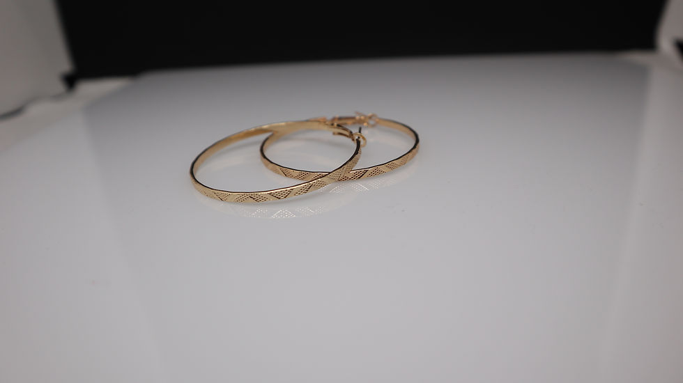Miniatura: Gold Hoop Earring