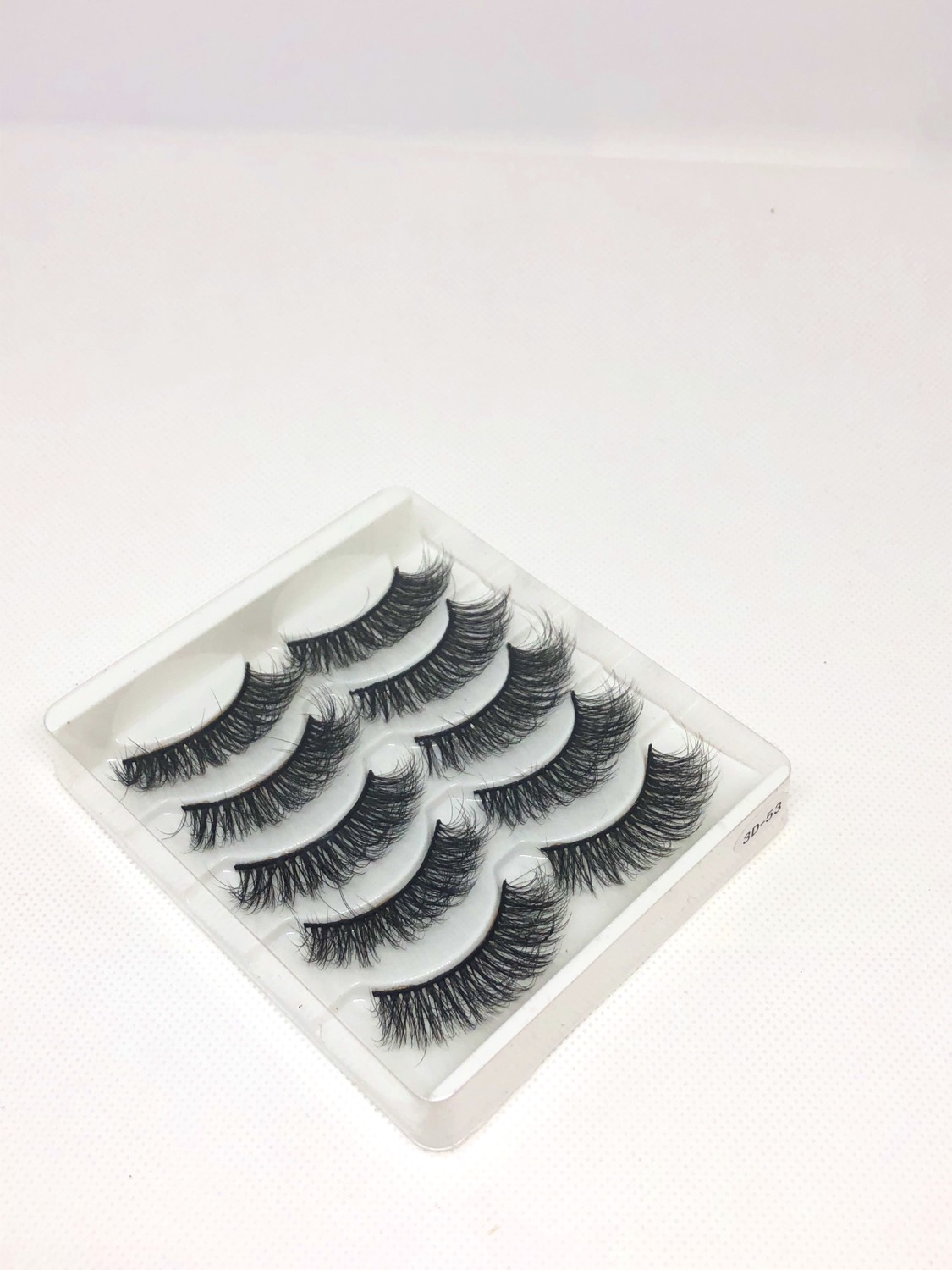 Thumbnail: 5Pairs Dramatic 3D Mink Hair False Eyelashes Natural/Thick Long Eye Lashes