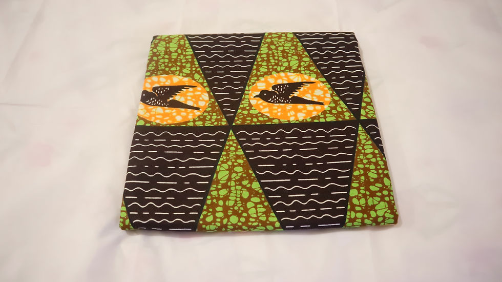 Miniatura: African Print, Ankara Fabric Flying Birds design African Print Fabric 6 yard
