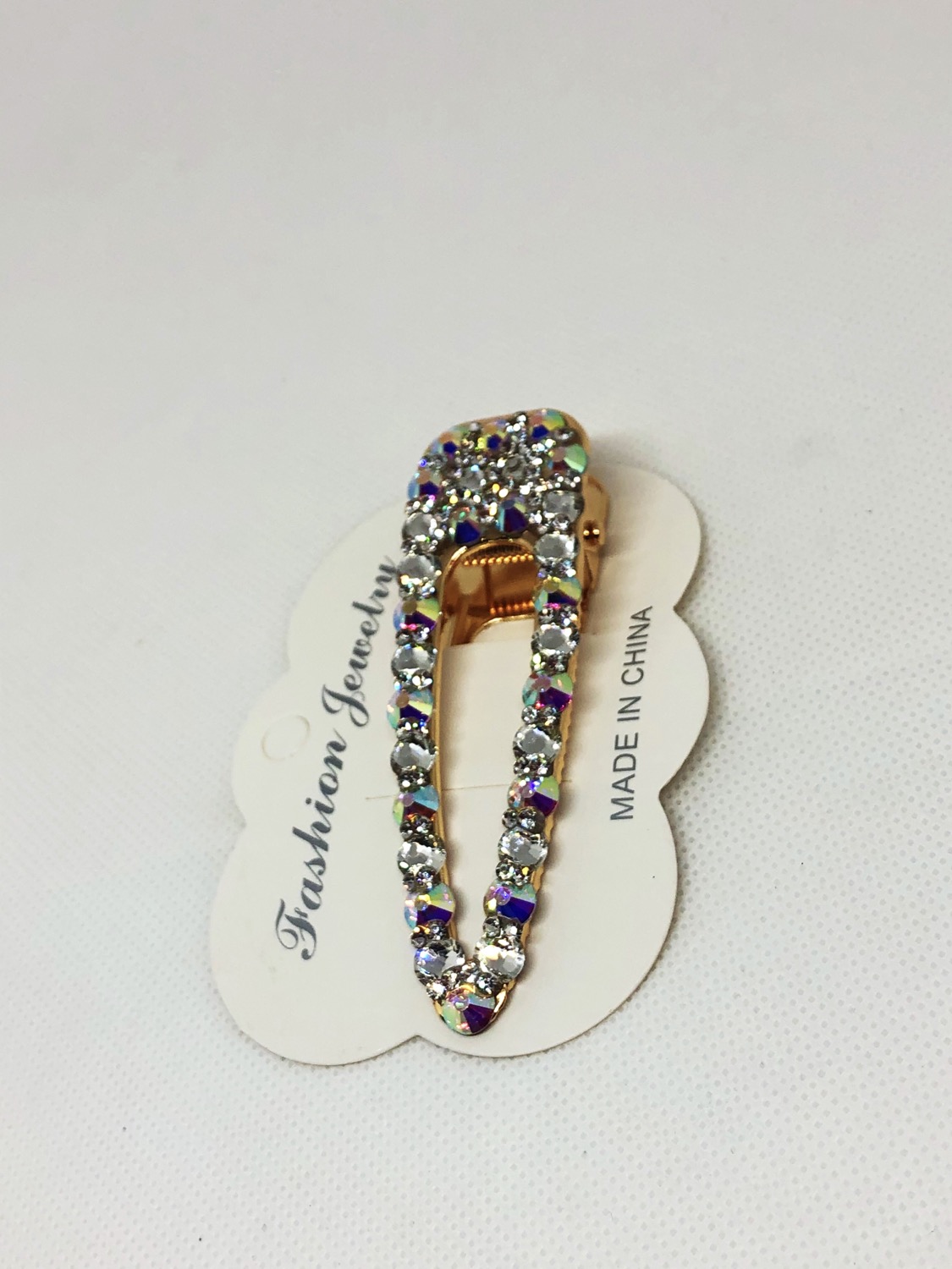 Thumbnail: 1PCS  Bold Crystal Diamanté Hair Clip