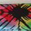 Thumbnail: Hand Tie-Dye Adire Batik multicolour African Fabric