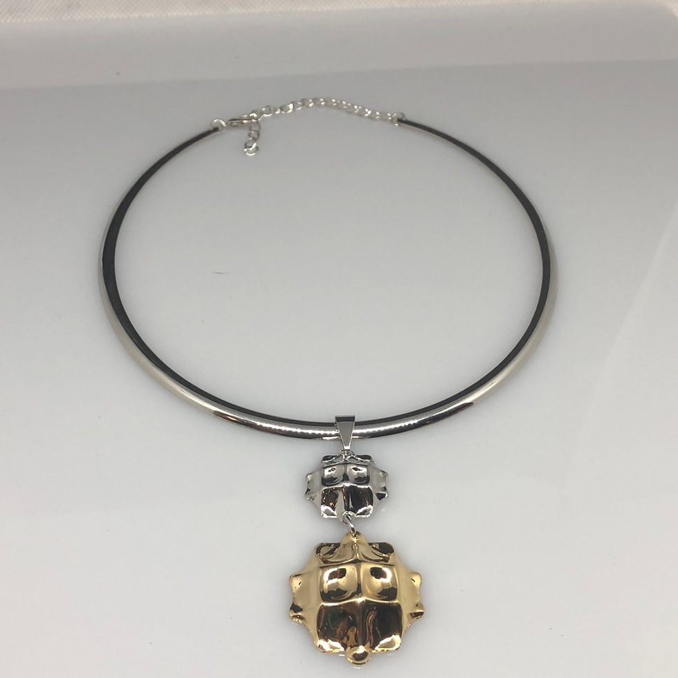 Thumbnail: Chocker 18K Gold Plated Jewellery Set Womenswear 