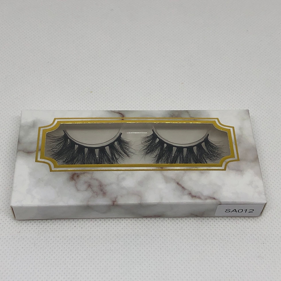 Miniatura: Goodness Volume 3D Mink Hair Fales Eyelashes 
