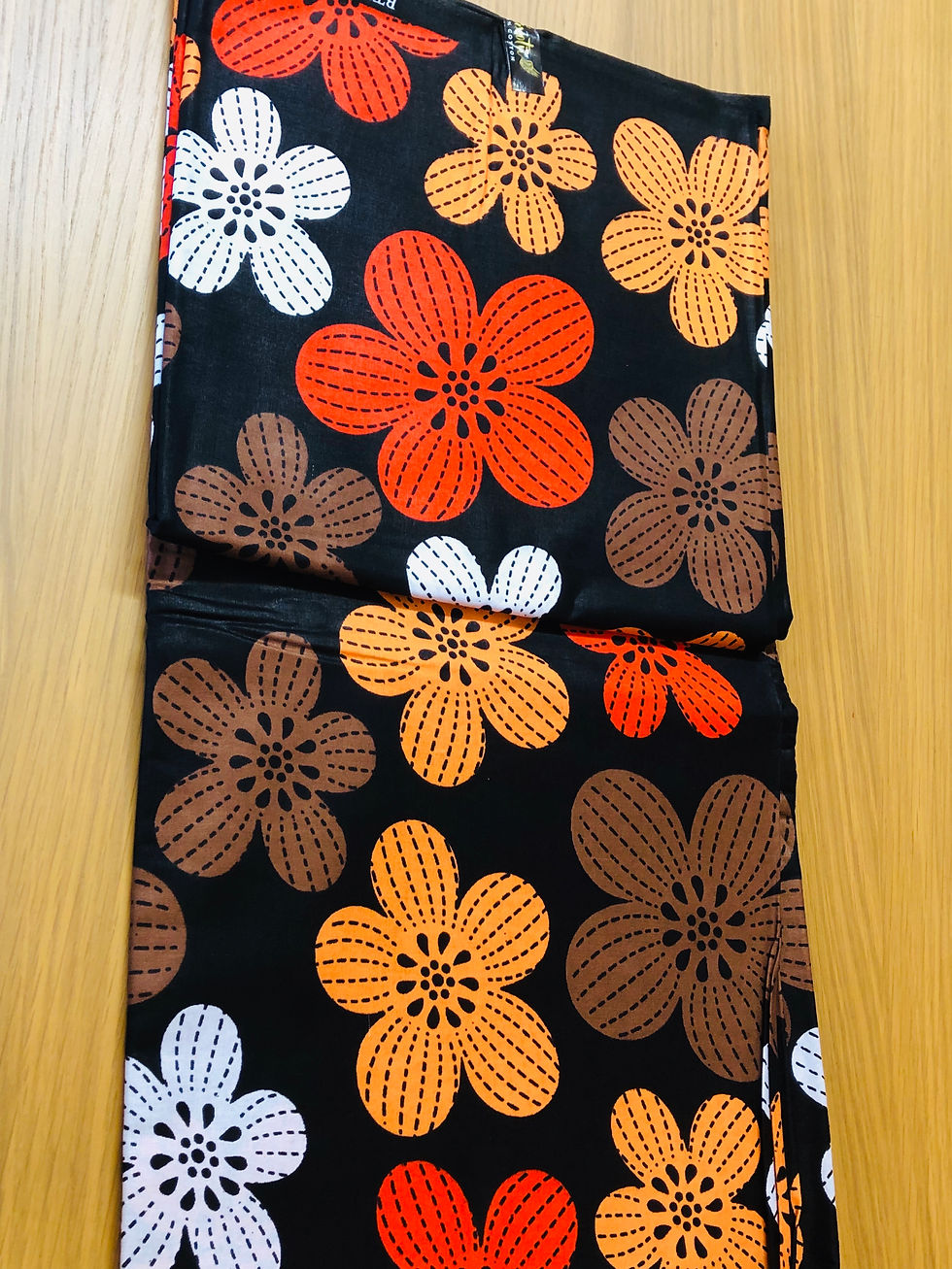 Miniaturebillede: Exotic Flowery Design High Quality African Wax Print Fabric