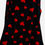 Thumbnail: V-Neck Top With Cut Out Detail All Over Heart Print Long Sleeve Top