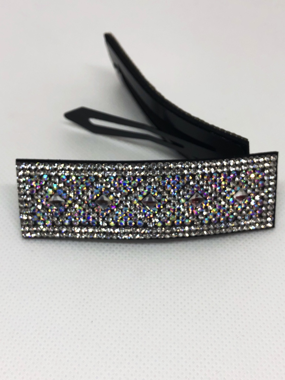 Thumbnail: 1PCS Crystal Diamanté Bling Bling Hair Clip