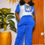 Miniature : Acid Wash Graphic T-Shirt and Trouser  Co-Ord Womenswear 