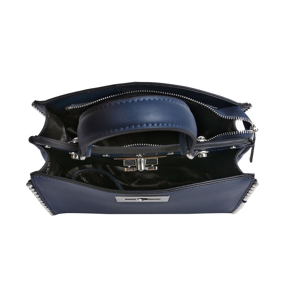 Miniaturbild: Handbag With Side Studs Details