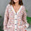 Miniaturebillede: Women’s Button Up Texture V-Neck Cardigan