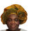 Miniatura: Auto Gele, Gold and Green Aso Oke Gele, Nigeria Africa Headtie Head Wrap