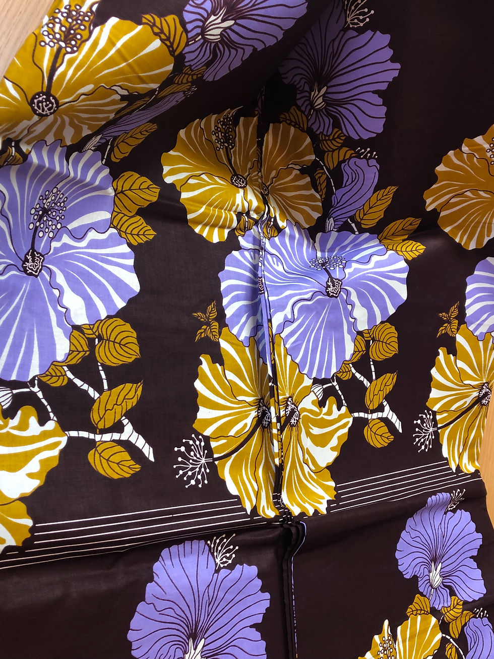 Miniatyrbild: High quality Flower Design African Wax Print Fabric