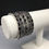 Миниатюра: Black Diamanté Silver Elasticated Bracelet 