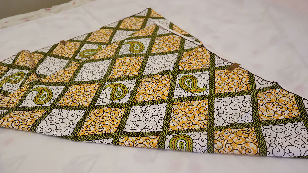 Thumbnail: African Print Fabric, Mitex Holland Wax Print ,6 Yards, Soft African Fabrics