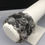 Thumbnail: Diamanté Stone Flower Detail Hinge Bangle Womenswear