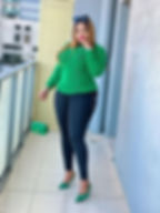 Perforated Crew Neck Women’s Jumper