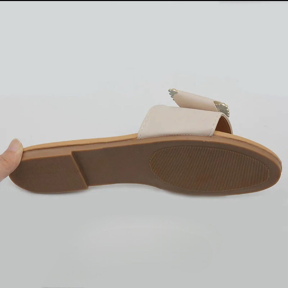 Thumbnail: Women Causal Bow Detail Flat Slider Womenswear 