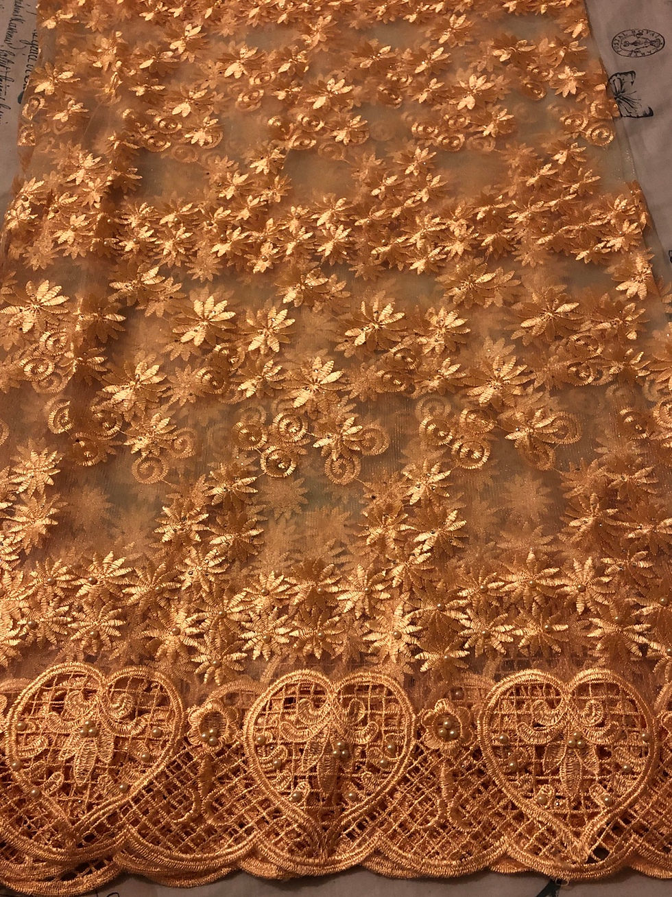 Miniaturbild: Champagne Gold French Lace 