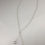 Thumbnail: Sterling Silver Stars Chain Drop Necklace 