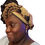 Miniatura: Aso Oke Multicolour Auto Gele Headtie, Africa Head Wrap