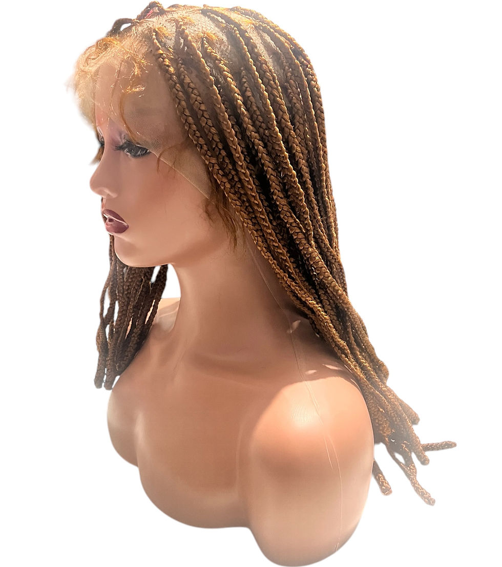 Miniatyrbild: Koroba Ends Braid Wig Braided Wig For Women In 20 inches Free Wig Cap