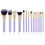 Thumbnail: Purple 15pcs Professional Makeup Brushes Makeup 