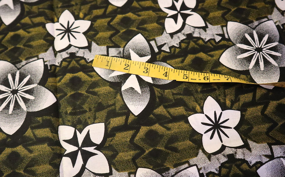 Miniatura: African Ankara Fabric, 6 Yards, Flower Ankara Print, African Print , Excellence