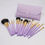 Thumbnail: Purple 15pcs Professional Makeup Brushes Makeup 