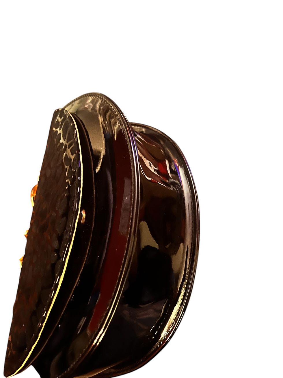 Миниатюра: Women’s Rhinestone Detail Open Toe Mule with Clutch Bag Set