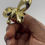 Thumbnail: Bow Statement Gold Ring Adjustable