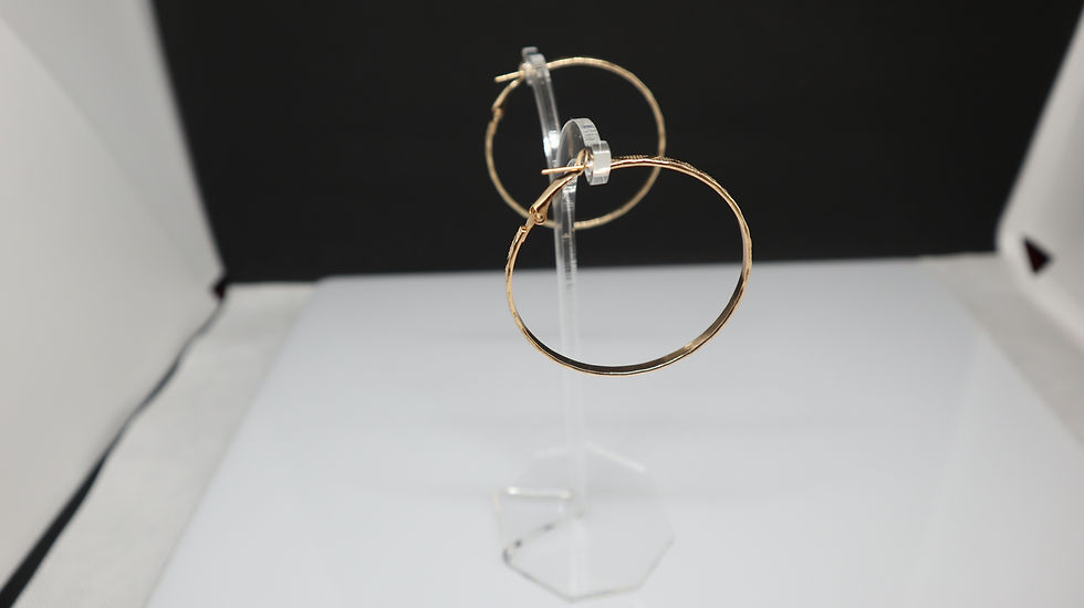 Miniatyrbild: Gold Hoop Earring