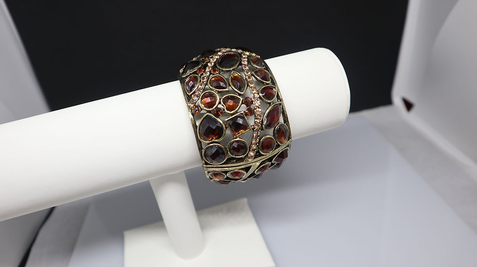 Miniaturbild: Diamante Round Hinge Bangle Womenswear