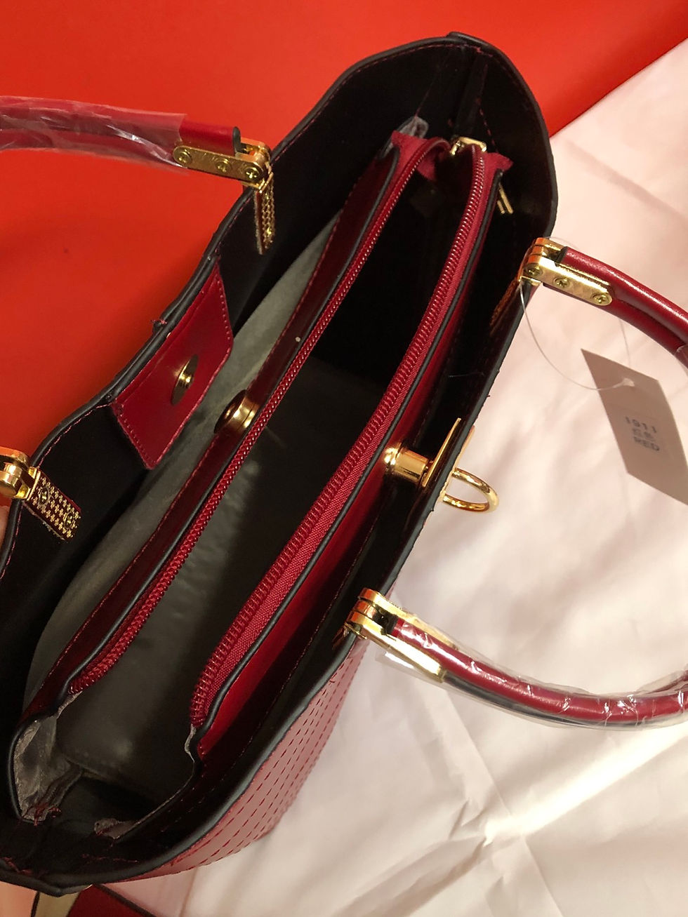 Miniatura: Twist Lock Tote Shoulder Hand Bag