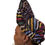 Miniatura: Multicolour Aso Oke Auto Gele Headtie Nigeria Asos Gele