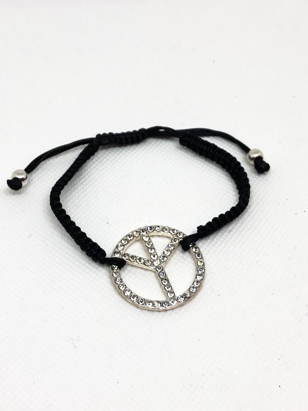 Thumbnail: Crystal Diamanté Adjustable Bracelet 