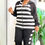 Miniaturebillede: Zip Up Women’s Sweater With Hoodie and Pant Tracksuit