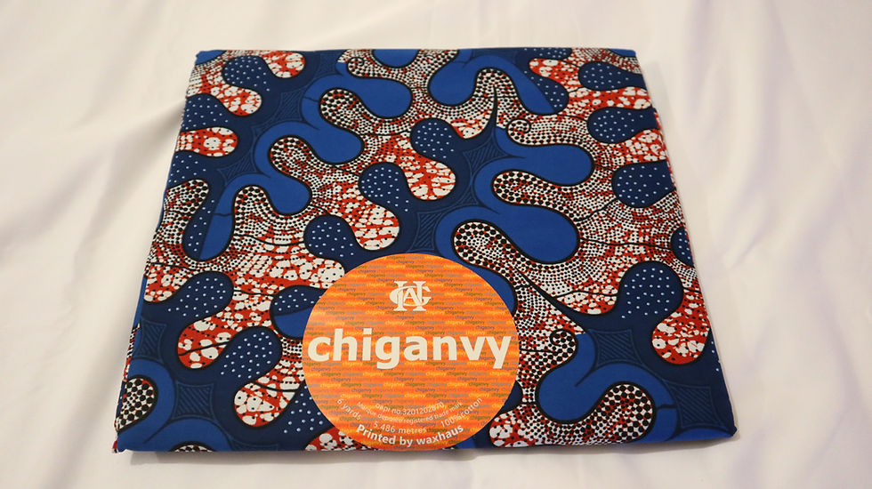 Miniaturebillede: Multicolour African Ankara Print Fabric Chiganvy